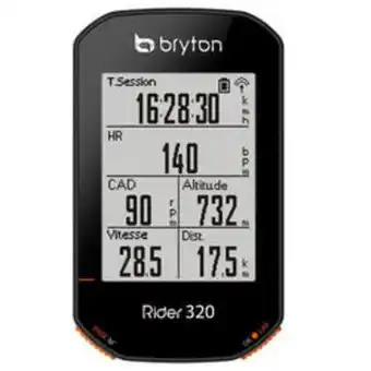Decathlon Compteur velo gps bryton rider 320 e offre