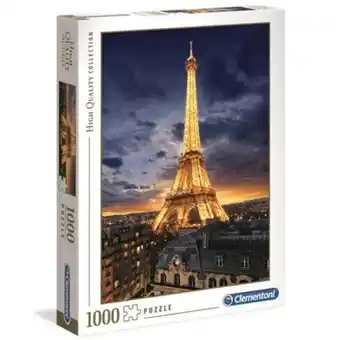 JouéClub Puzzle high quality 1000 pièces - tour eiffel offre