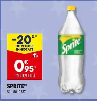 ALDI Sprite sprite offre