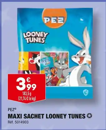 ALDI Pez maxi sachet looney tunes offre