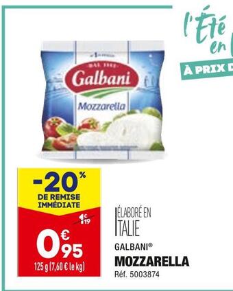Galbani mozzarella