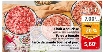 Colruyt Chair à saucisse offre