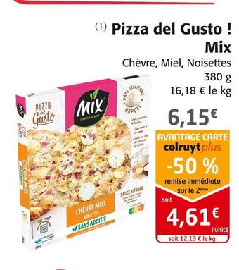 Colruyt Mix pizza del gusto offre