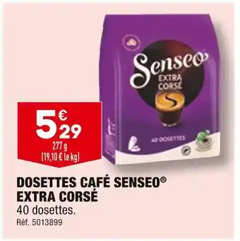 ALDI Senseo dosettes café extra corsé offre