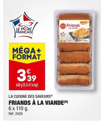ALDI La cuisine des saveurs friands à la viande offre