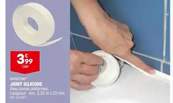 ALDI Workzone joint silicone offre