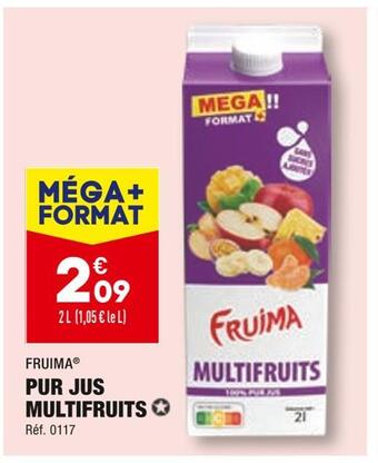 ALDI Fruima pur jus multifruits offre
