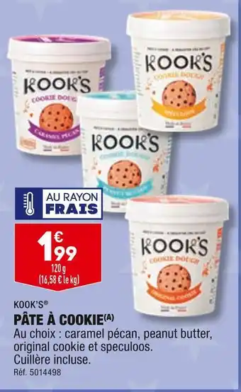 Kook’s pâte à cookie