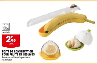 ALDI Boîte de conservation pour fruits et légumes offre