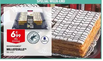ALDI Desserissimes millefeuille offre