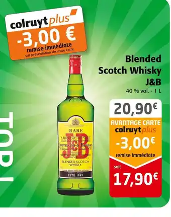 Colruyt J&b blended scotch whisky offre
