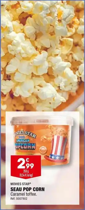 ALDI Movies star seau pop corn offre