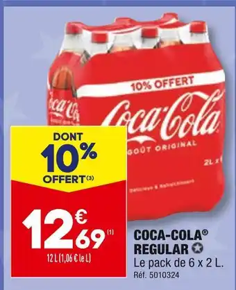 ALDI Coca-cola coca-cola regular offre