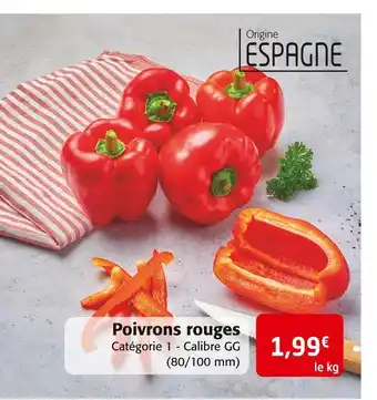 Colruyt Poivrons rouges offre