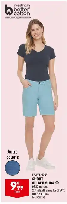 ALDI Up2fashion short ou bermuda offre