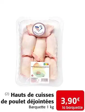 Hauts de cuisses de poulet déjointées