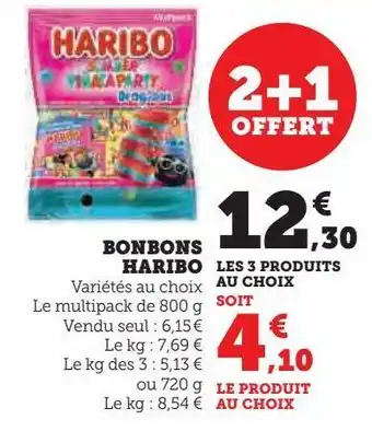 U Express Bonbons haribo offre