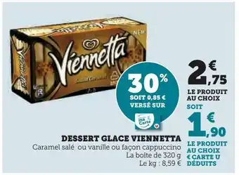 Dessert glace viennetta