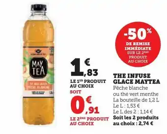 Super U The infuse glace maytea offre