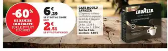 U Express Café moulu lavazza offre