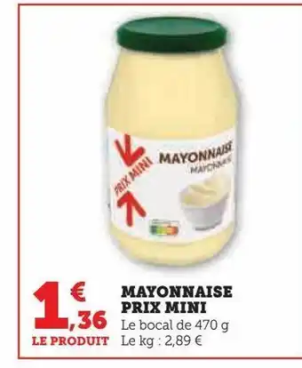 U Express Mayonnaise offre