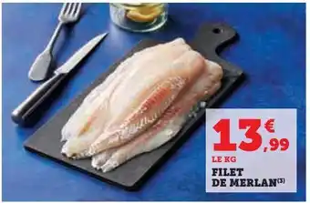 Hyper U Filet de merlan offre