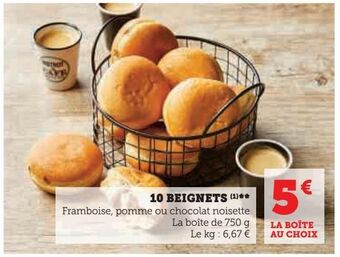 Hyper U 10 beignets offre