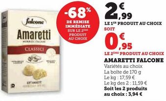 Hyper U Amaretti falcone offre