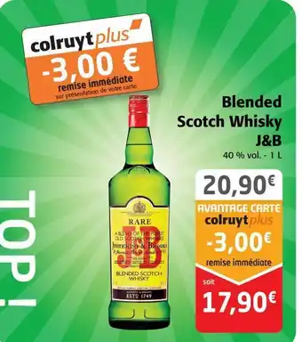 Colruyt Blended scotch whisky j&b offre