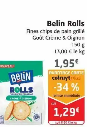 Colruyt Belin rolls offre