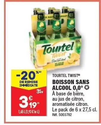 ALDI Boissonn sans alcool 0.0ª offre