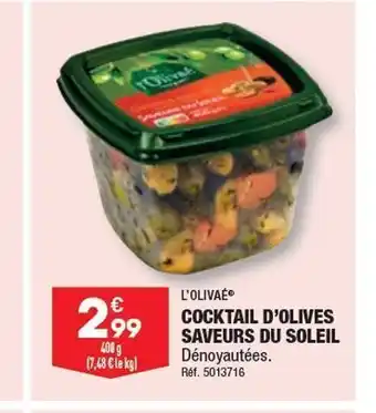 ALDI Cocktail d'olives saveur du soleil offre