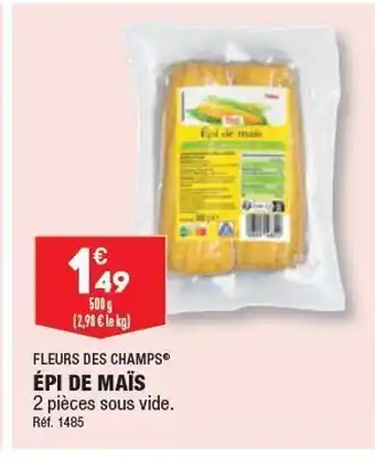 ALDI Épis de maïs offre