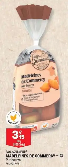 ALDI Madeleines de commercy offre