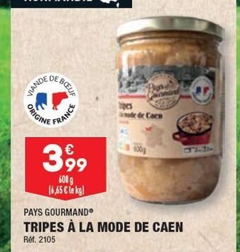 Tripes à la mode de caen