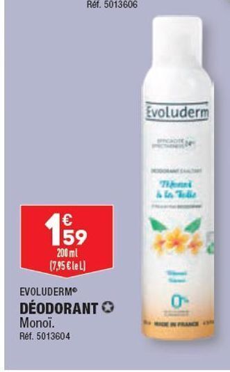 ALDI Déodorant offre