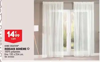 ALDI Rideaux boheme offre
