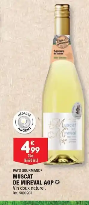 ALDI Muscat de mireval aop offre