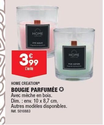 Bougie parfumée
