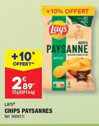 ALDI CHIPS PAYSANNES offre