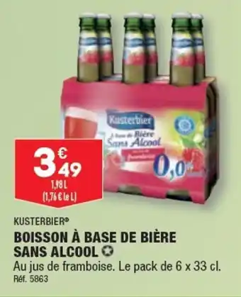 ALDI BOISSON À BASE DE BIÈRE SANS ALCOOL offre