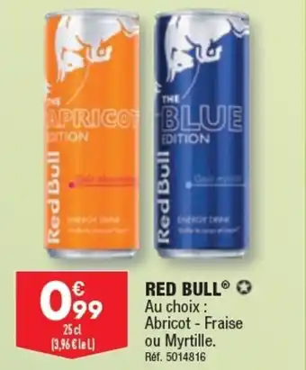 ALDI RED BULL offre