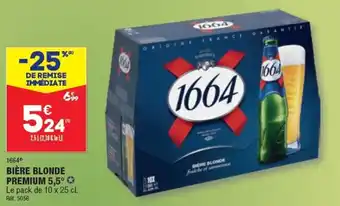 ALDI BIÈRE BLONDE PREMIUM 5,5° ✪ offre