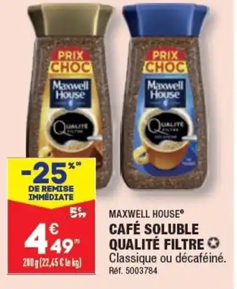 ALDI CAFÉ SOLUBLE QUALITÉ FILTRE ✪ offre