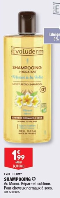 ALDI SHAMPOOING offre