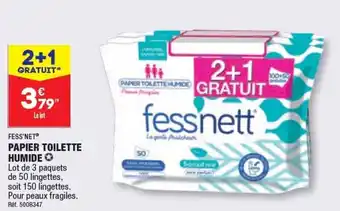 ALDI PAPIER TOILETTE HUMIDE offre