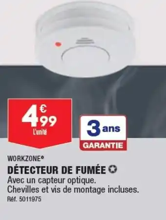 ALDI DÉTECTEUR DE FUMÉE offre