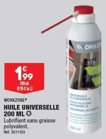 ALDI HUILE UNIVERSELLE 200 ML offre