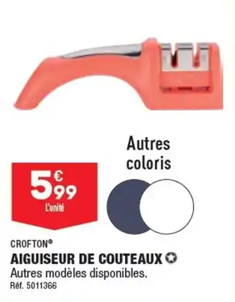 ALDI AIGUISEUR DE COUTEAUX offre