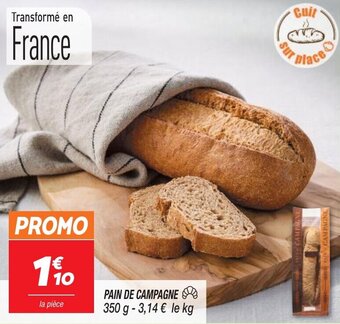 Netto PAIN DE CAMPAGNE offre